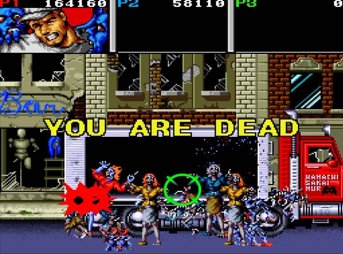 Beast Busters - геймплей игры Arcade